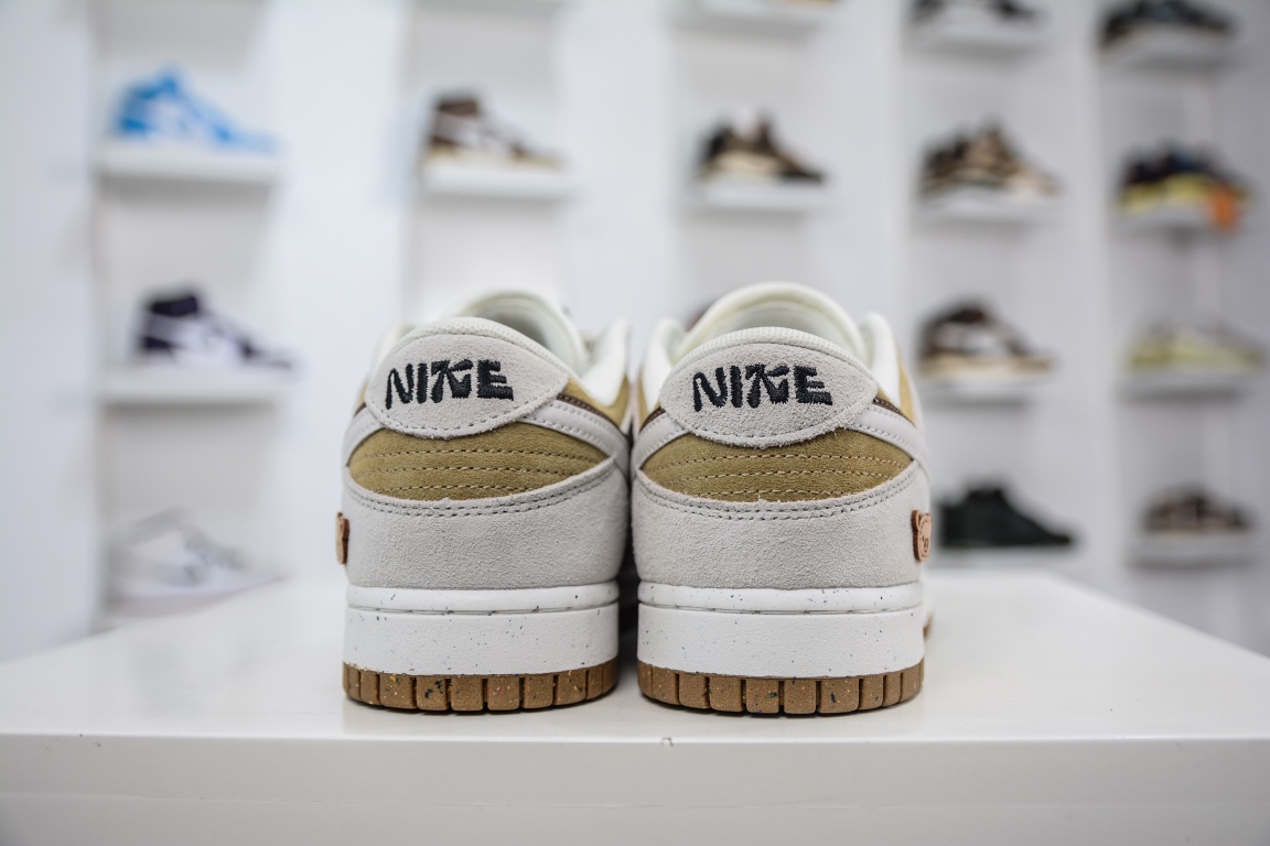 200 Nike SB Dunk Low SE”85 Double Swoosh/Grey/Pink/Bear” 兔年限定DO9457-100