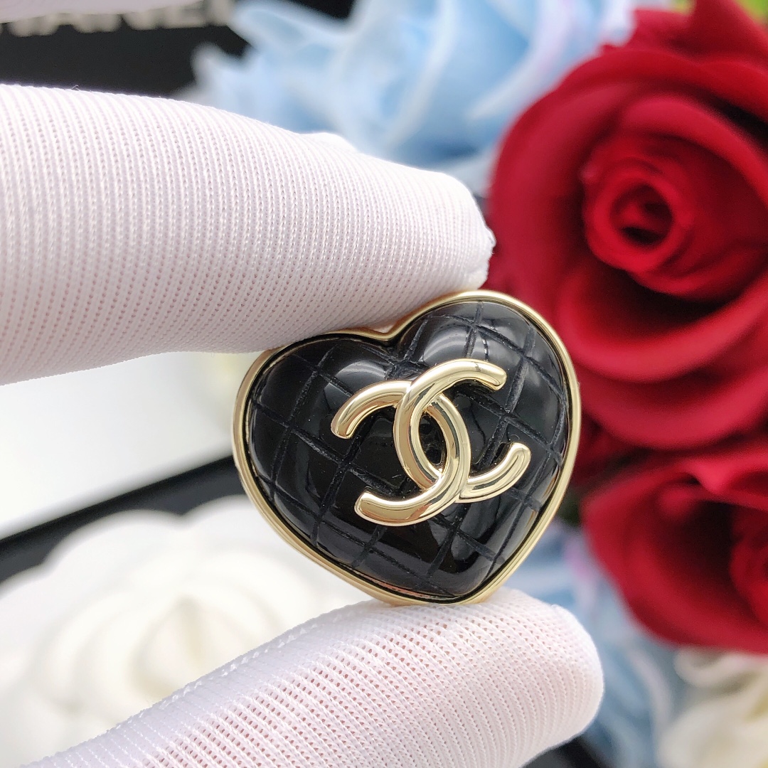 Серьги чёрный белый XED0179