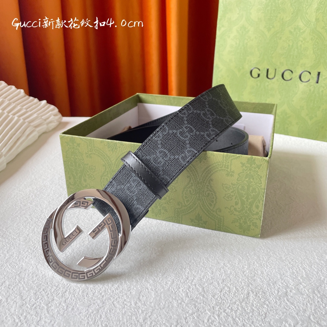 Gucci灰黑色進口帆布VC耐用材料