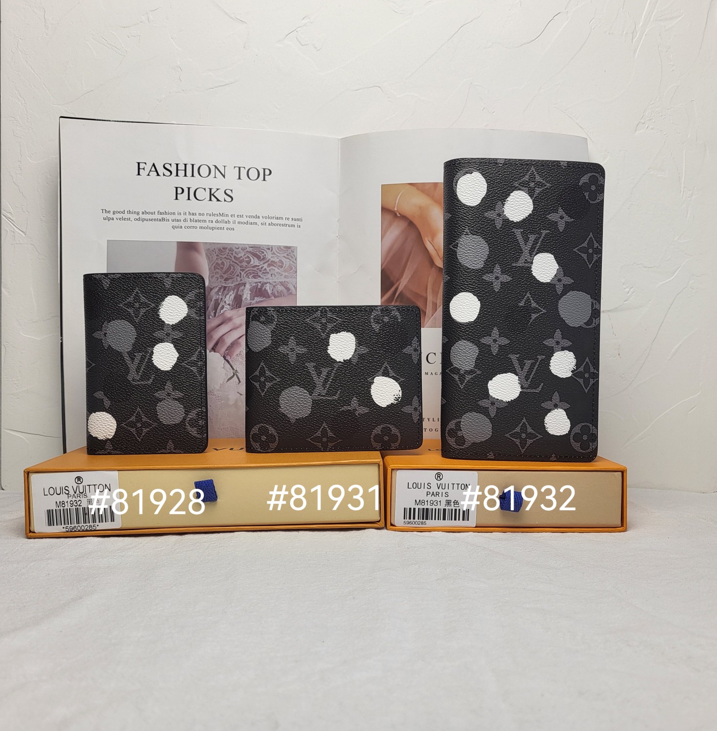 Premium Leather Bifold Wallet Branding Details