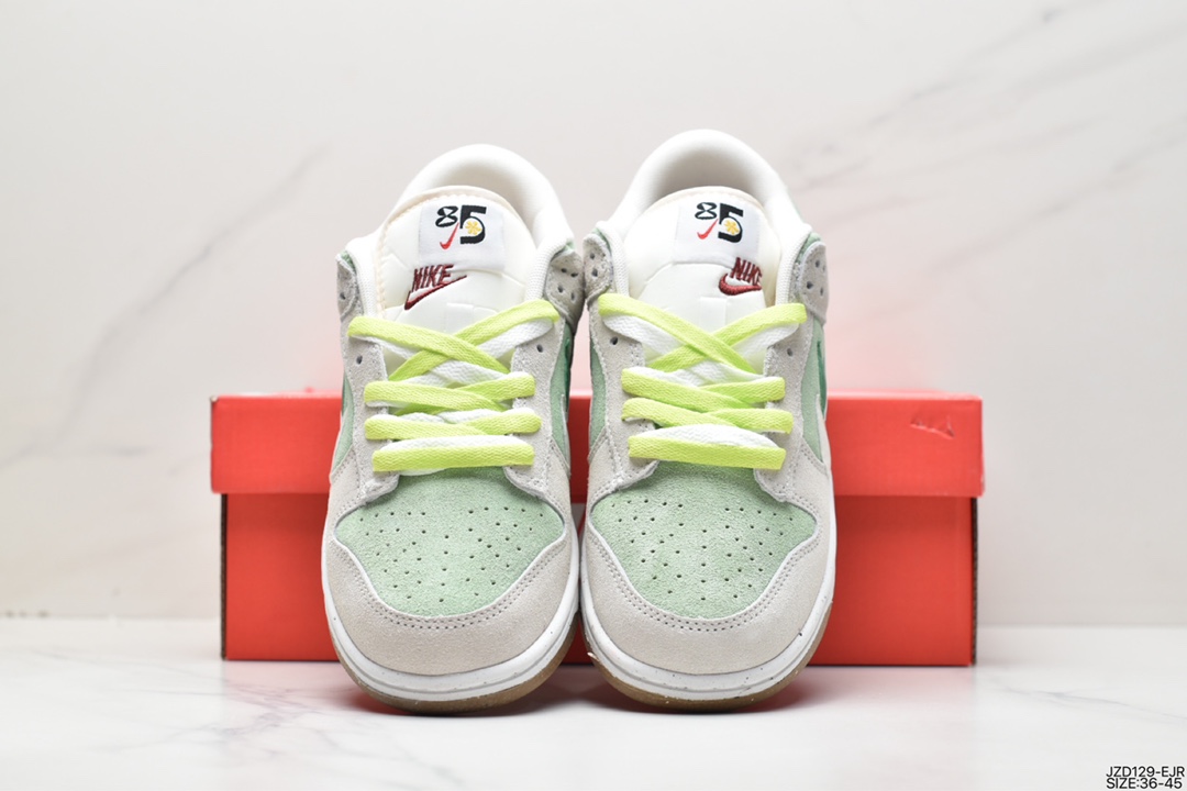 140 Nike Dunk Low SE “85” 白绿双勾四叶草 DO9457-100