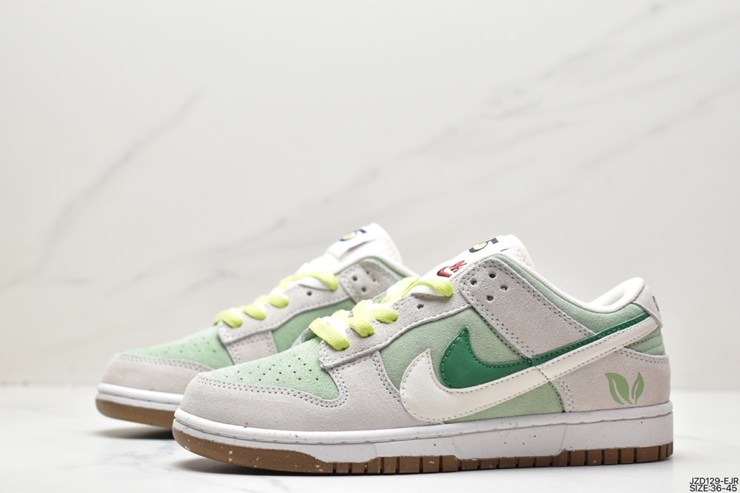 140 Nike Dunk Low SE “85” 白绿双勾四叶草 DO9457-100