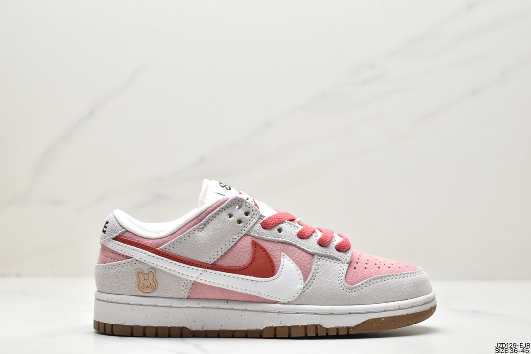 140 SB Dunk Low SE”85 Double Swoosh/Grey/Pink/Rabbit”扣篮DO9457-117