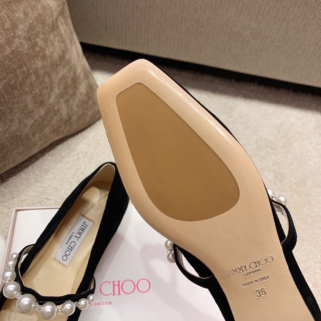 Jimmy Choo Rosalia Pearls Ballet Shoes: Luxury and Comfort in Every Step - 图片 9