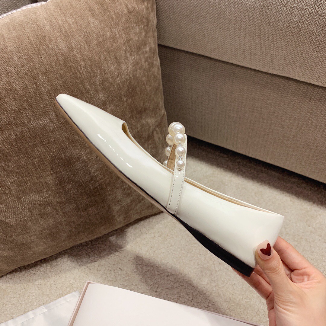 Jimmy Choo Rosalia Pearls Ballet Shoes: Luxury VIP Offer with Italian Craftsmanship - 图片 6