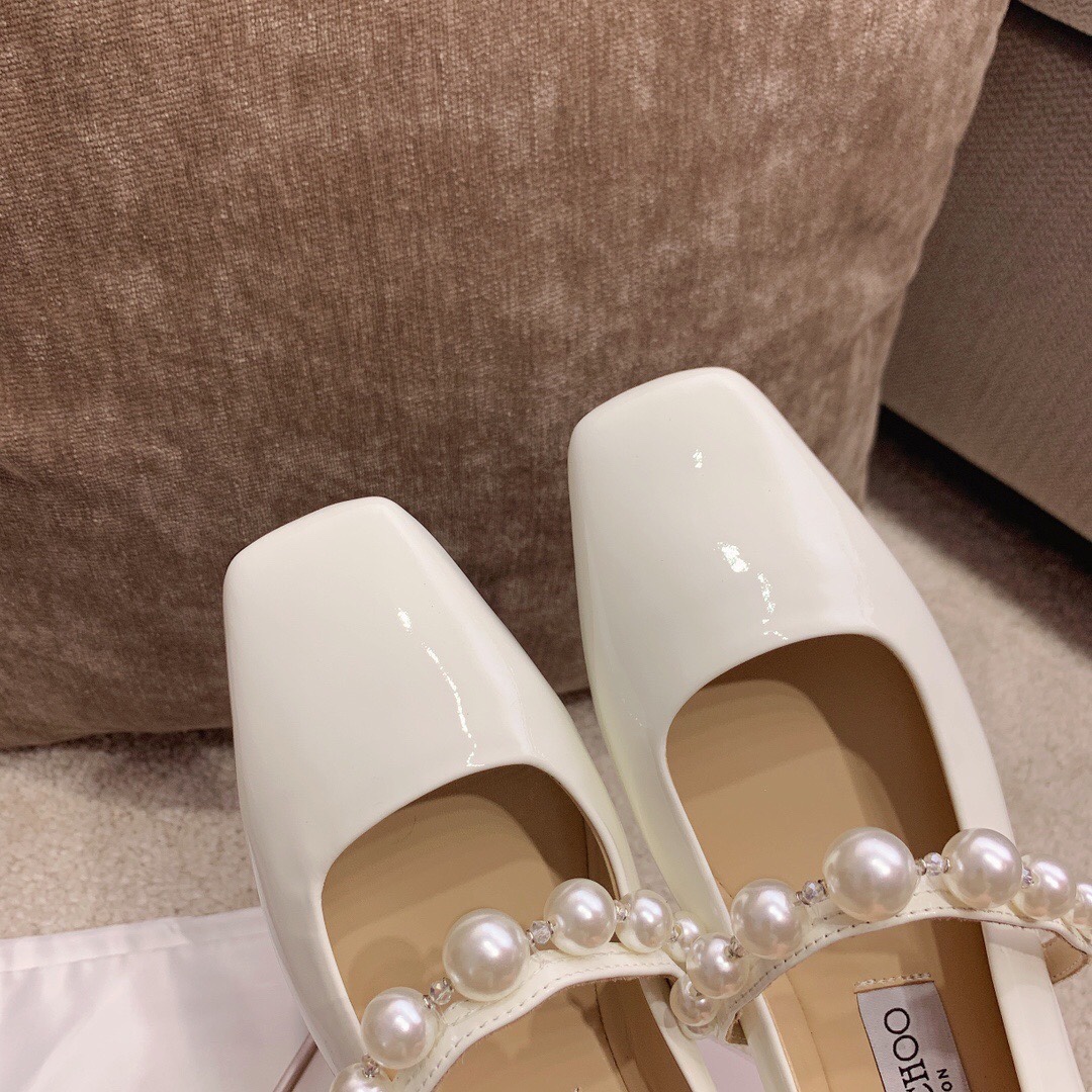 Jimmy Choo Rosalia Pearls Ballet Shoes: Luxury VIP Offer with Italian Craftsmanship - 图片 7