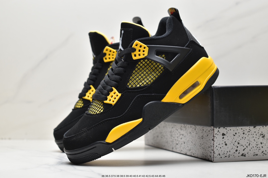 160 Air Jordan 4 Retro WMNS”Rasta”迈克尔·乔丹AJ4代中帮篮球鞋 DB0732-200