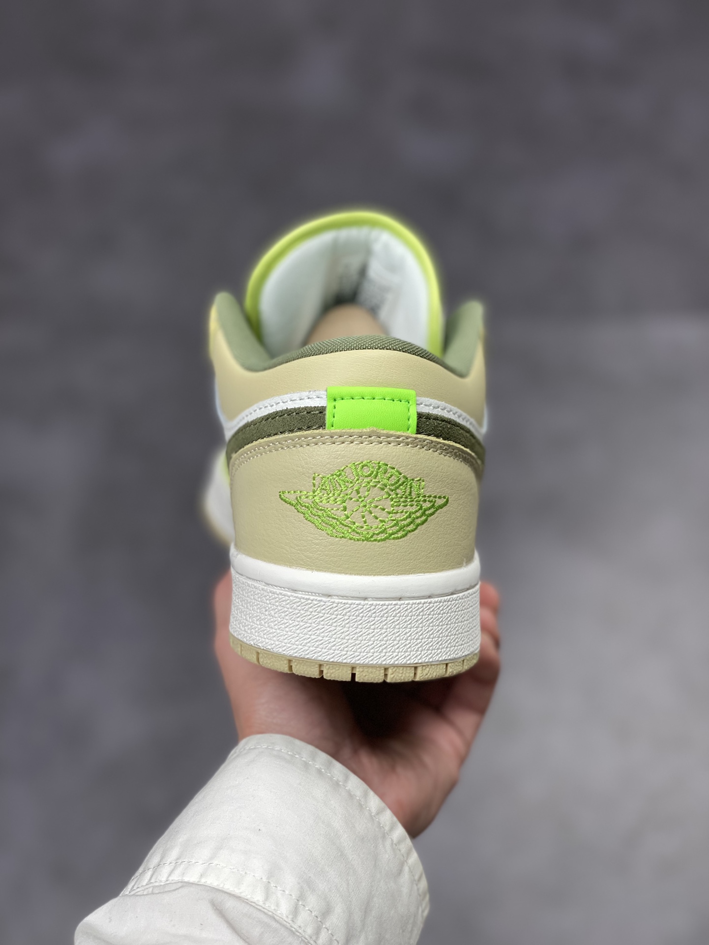 200 Air Jordan 1 Low 白绿脚趾 AJ1乔1低帮休闲板鞋 FD9906-131