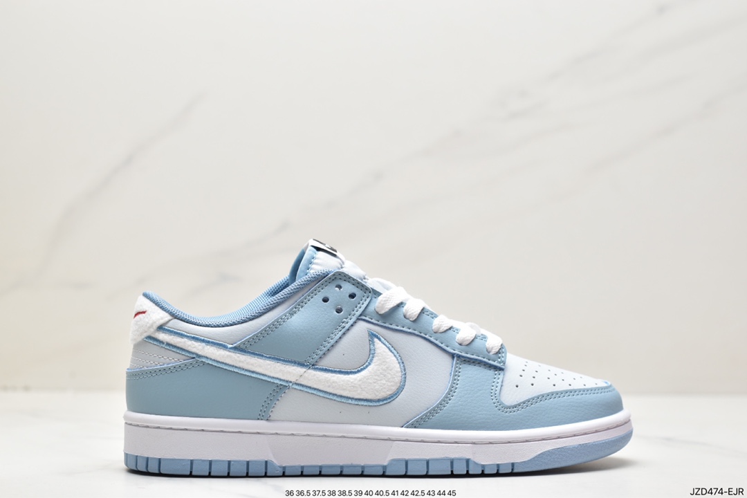 140 Nike Dunk Low Retro 蓝灰拼色 SB低帮运动休闲板鞋 FB1871-011