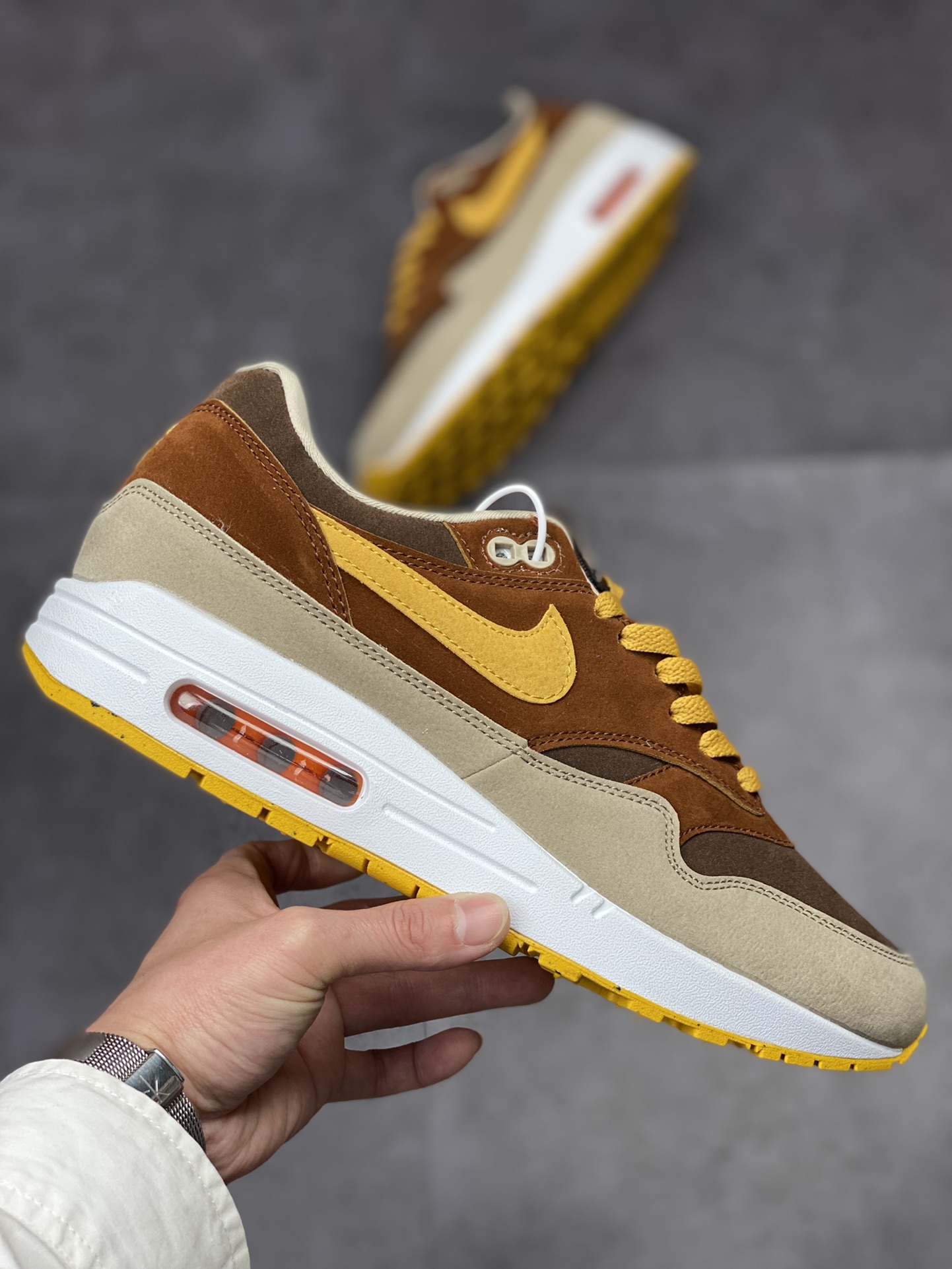 240 Nike Air Max 1 PRM 丑小鸭 复古休闲跑步鞋ZD0482-200