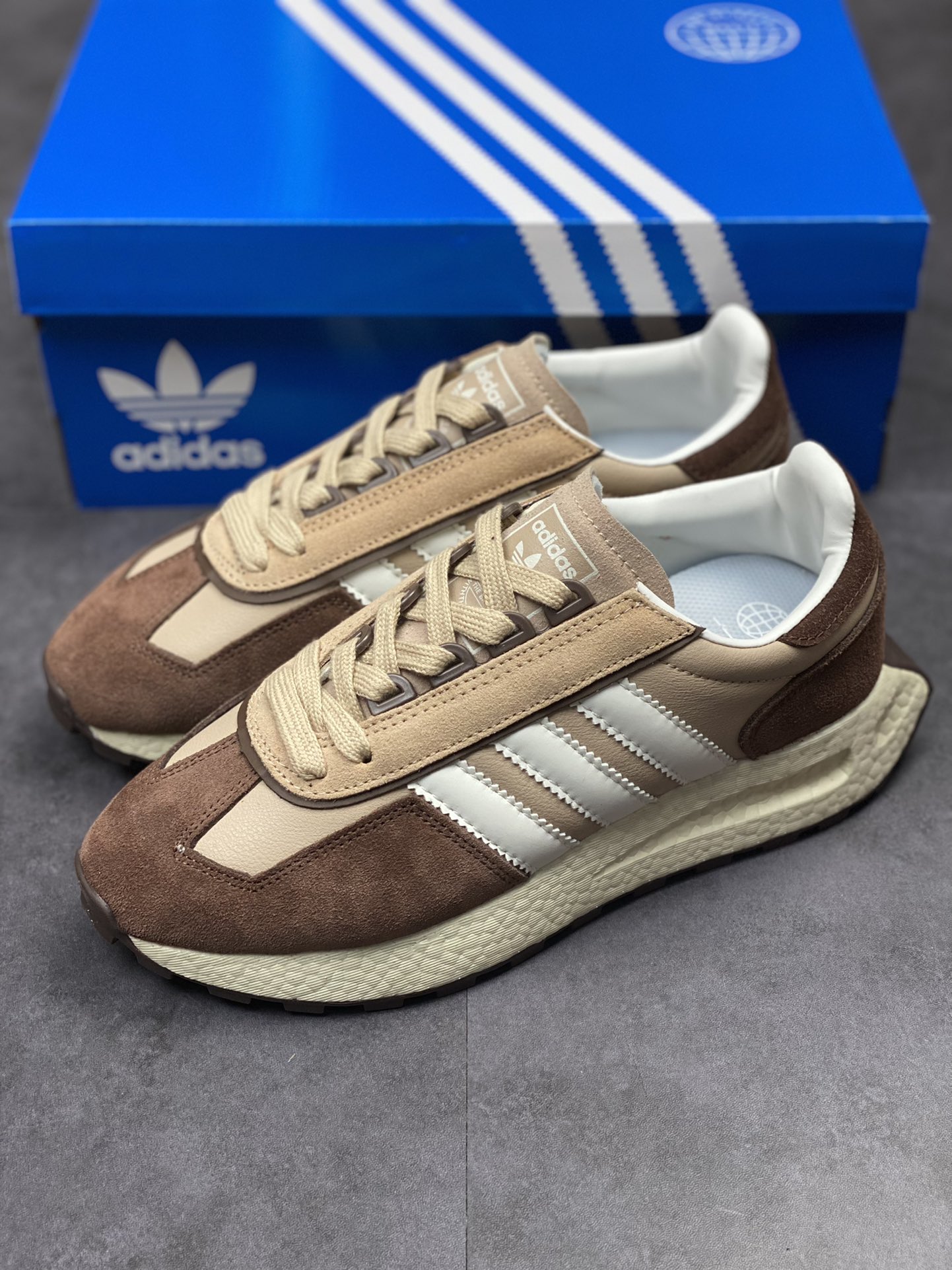 adidas Racing E5 Boost Prototype Speed ??and Light Retro Series HO3697