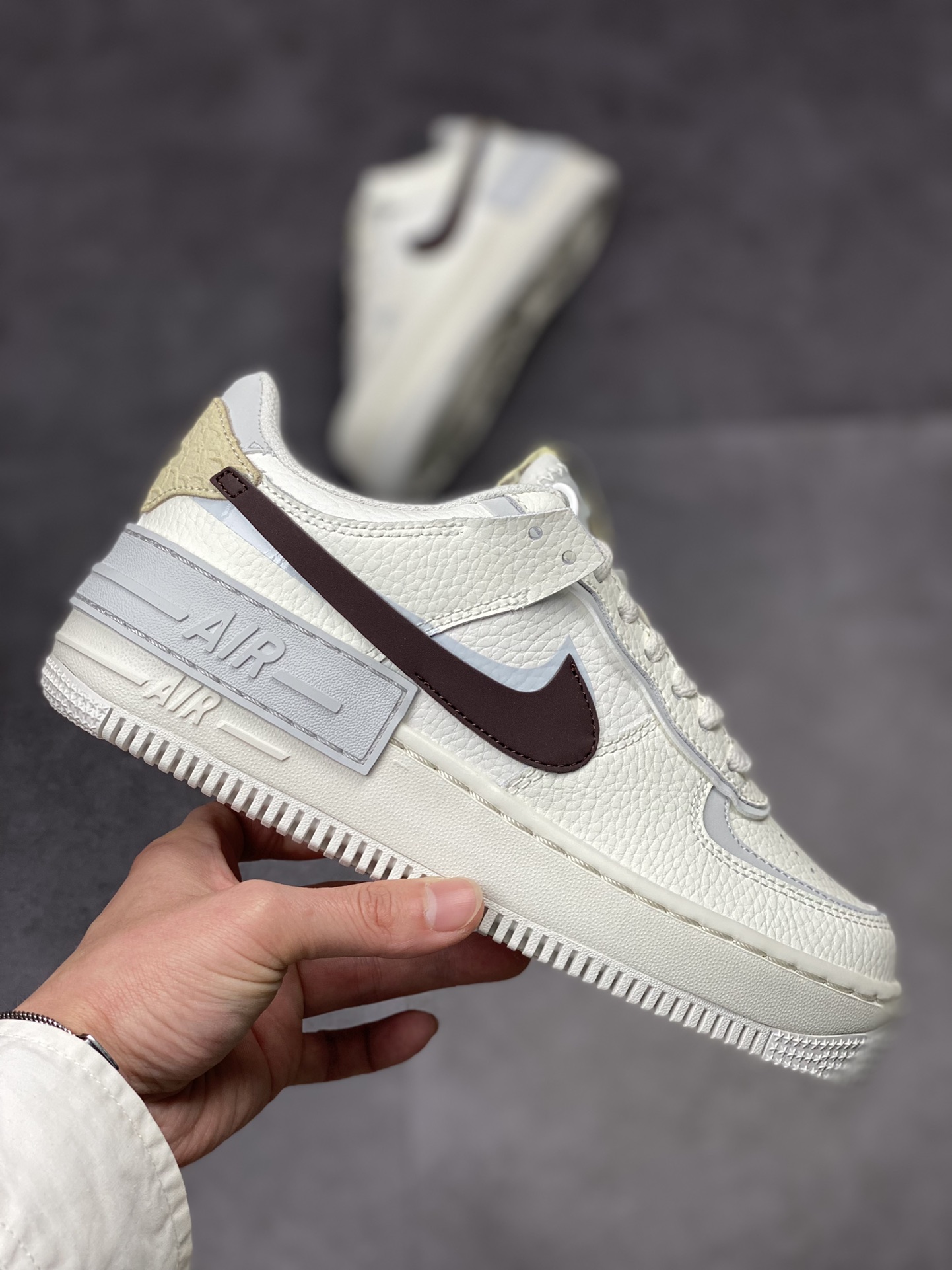 190 Nike Air Force 1 Shadow 奶白 FD0804-100