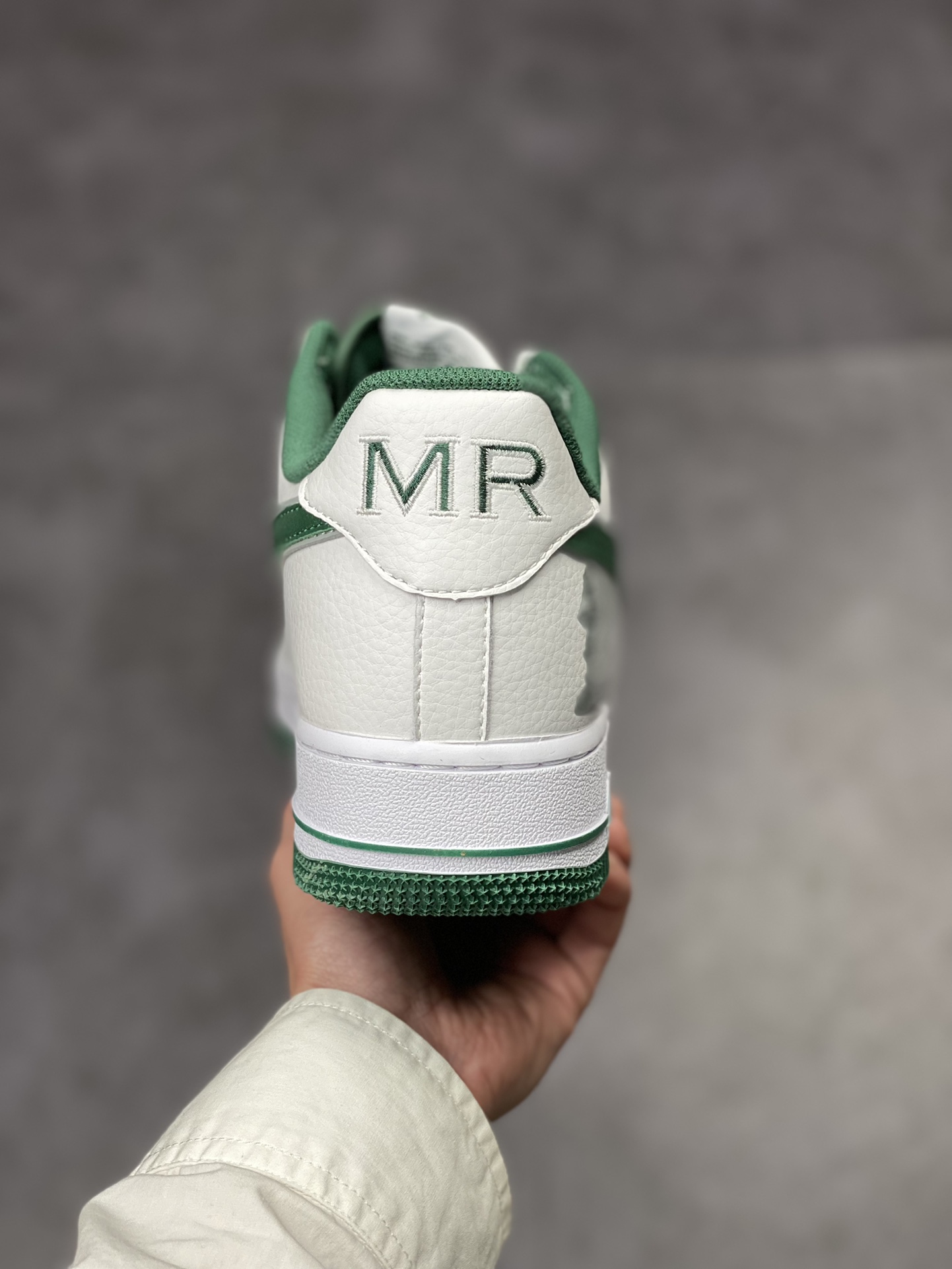 210 Nike Air Force 1 Low 07 白绿 马头刺绣 FB9128-100