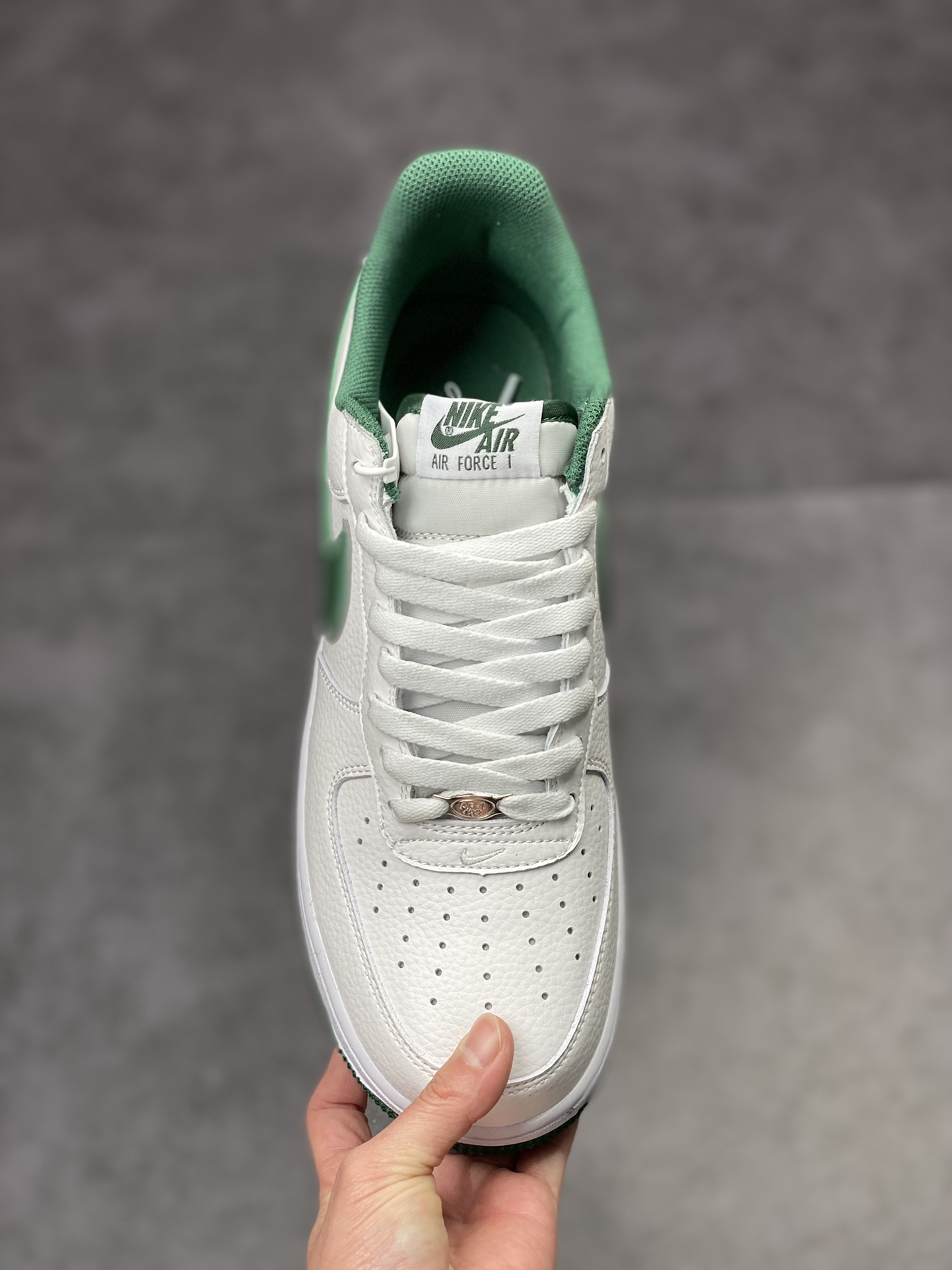 210 Nike Air Force 1 Low 07 白绿 马头刺绣 FB9128-100