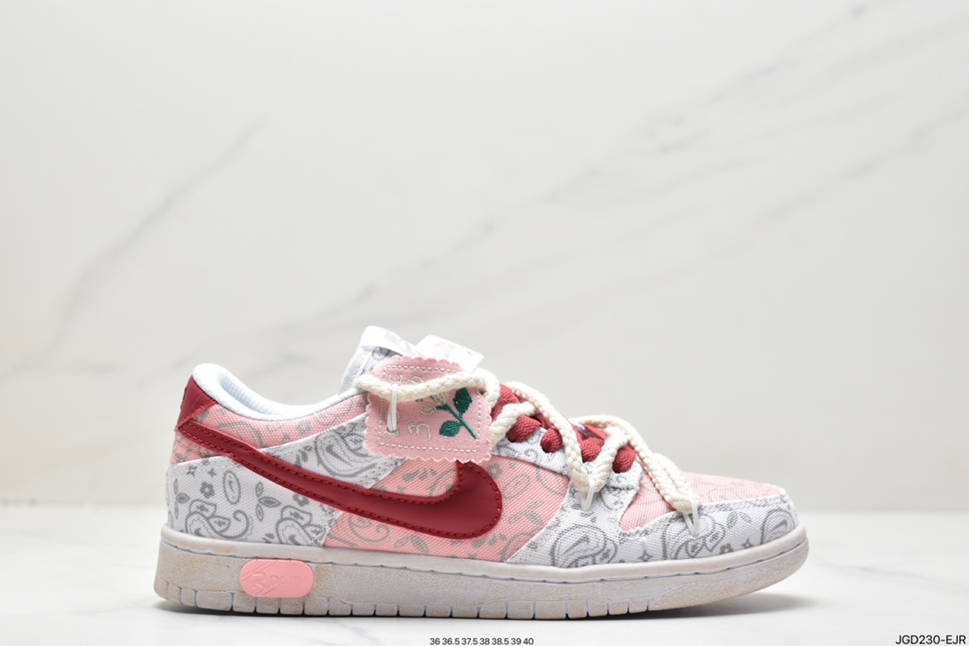 180 Nike SB Dunk Low”Milk White/Pink/Smile”扣篮系列低帮CW1590-018