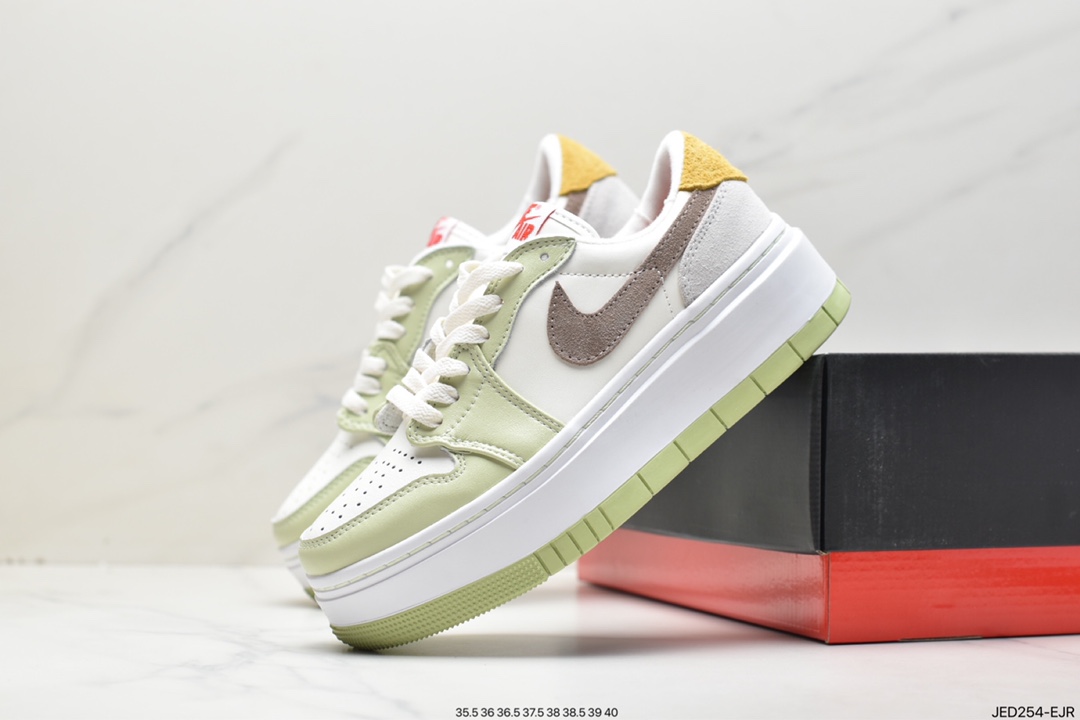 150 Air Jordan AJ1 LV8D Elevated 厚底增高 白灰色 FD4326-121