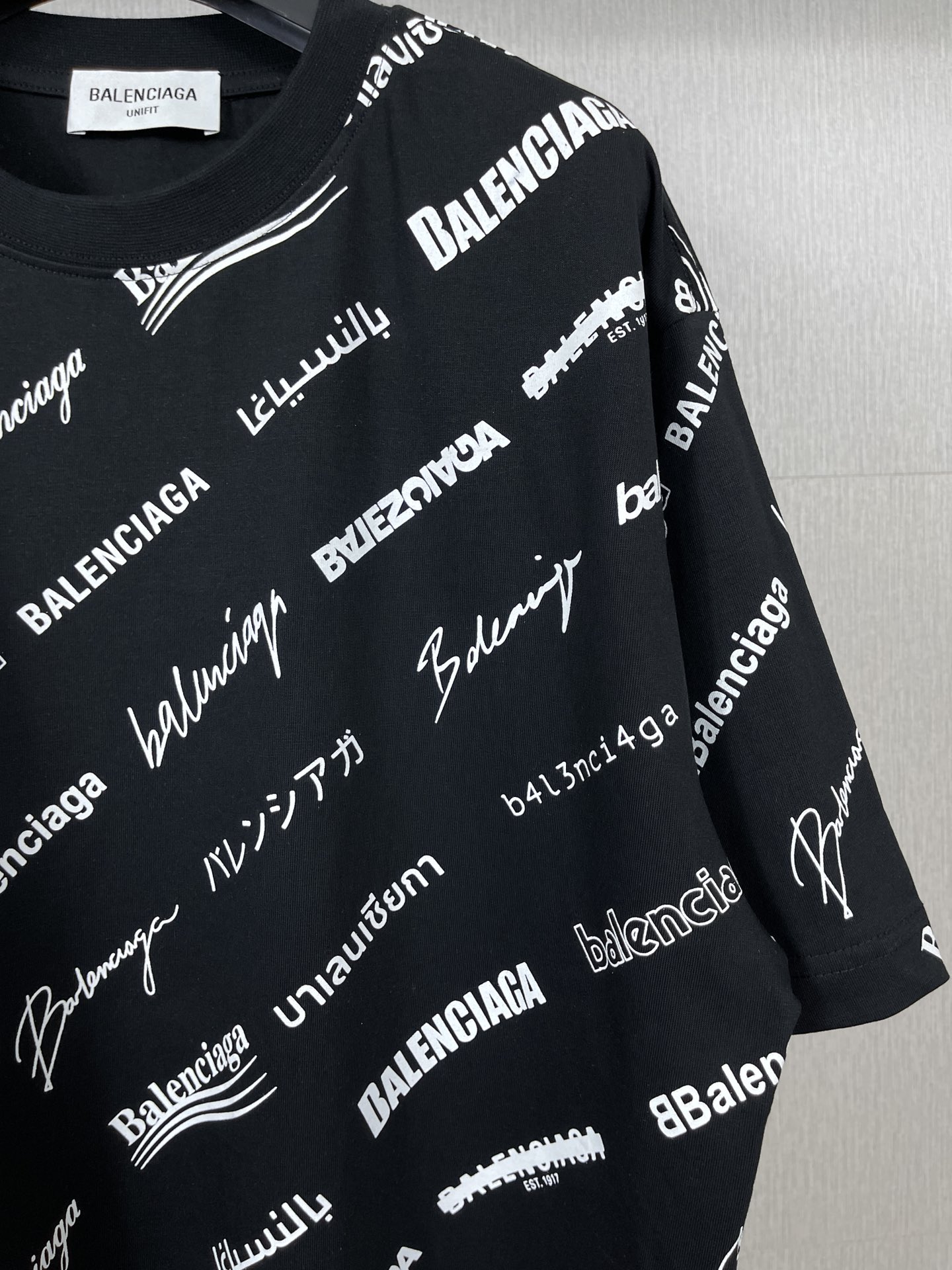 High Quality Women’s Clothes: BALENTCI*GA/Paris 2023 Collection, Classic LOGO T-shirts, Premium Fabric. - 图片 6