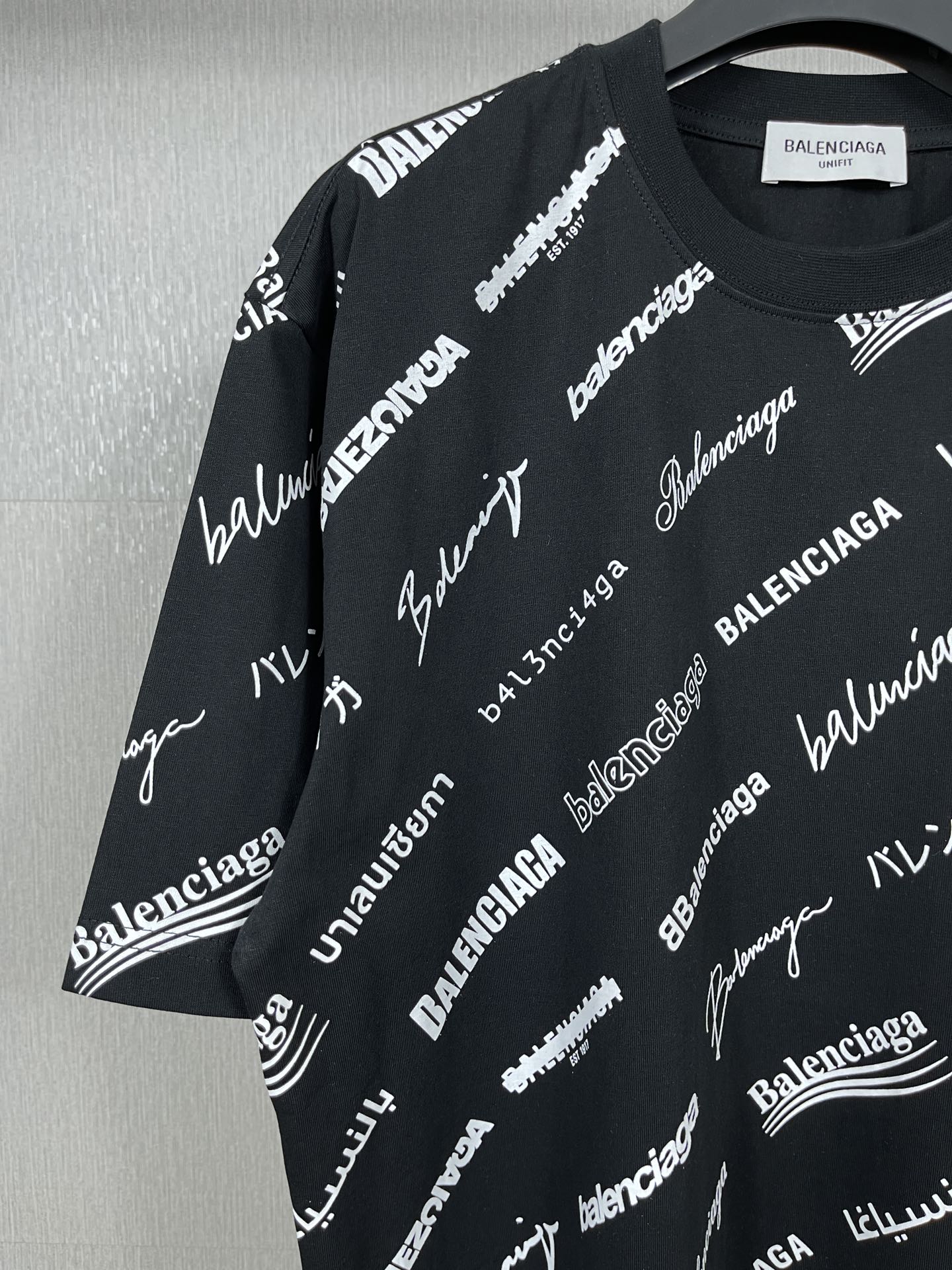 High Quality Women’s Clothes: BALENTCI*GA/Paris 2023 Collection, Classic LOGO T-shirts, Premium Fabric. - 图片 4