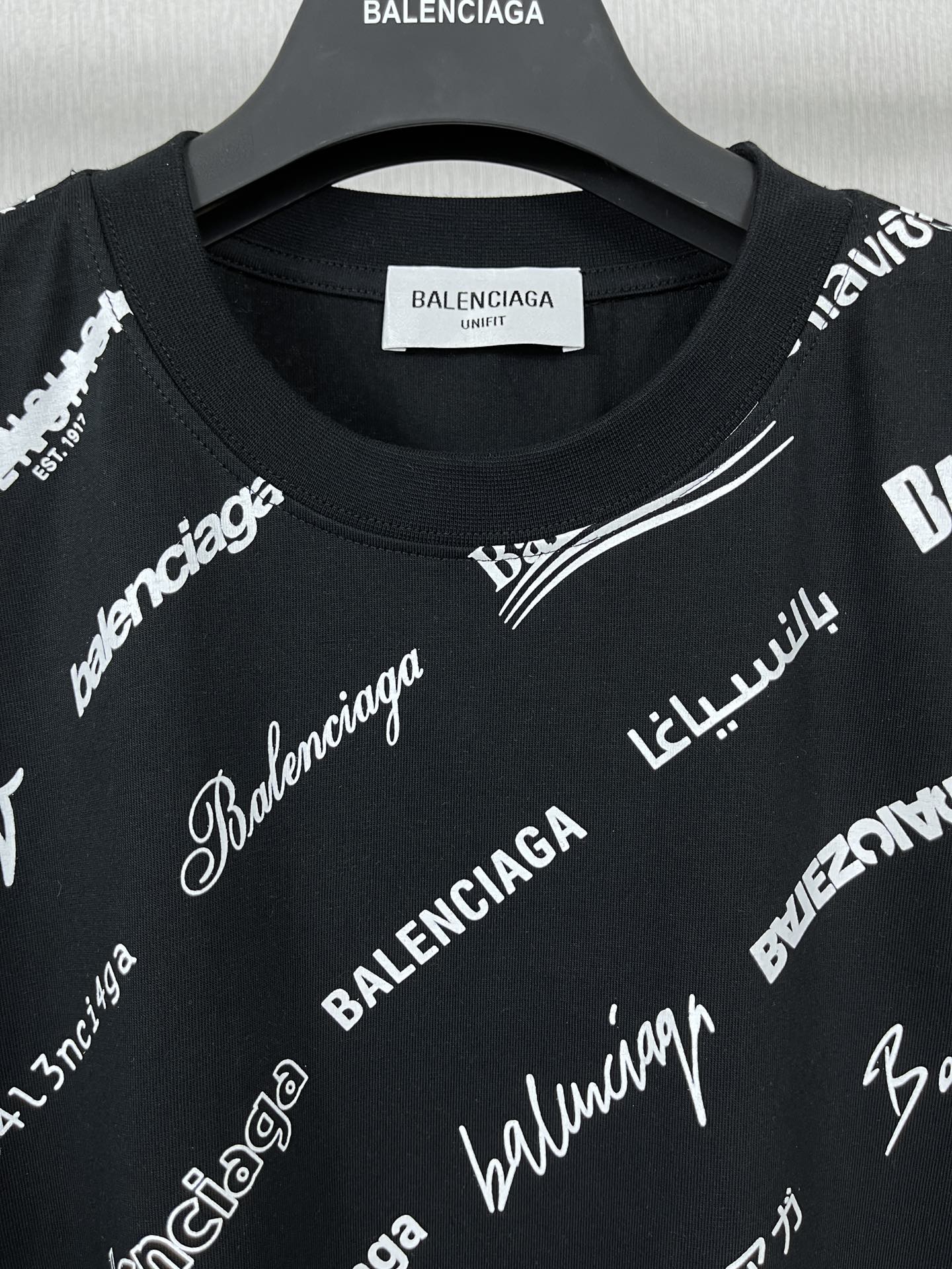 High Quality Women’s Clothes: BALENTCI*GA/Paris 2023 Collection, Classic LOGO T-shirts, Premium Fabric. - 图片 3