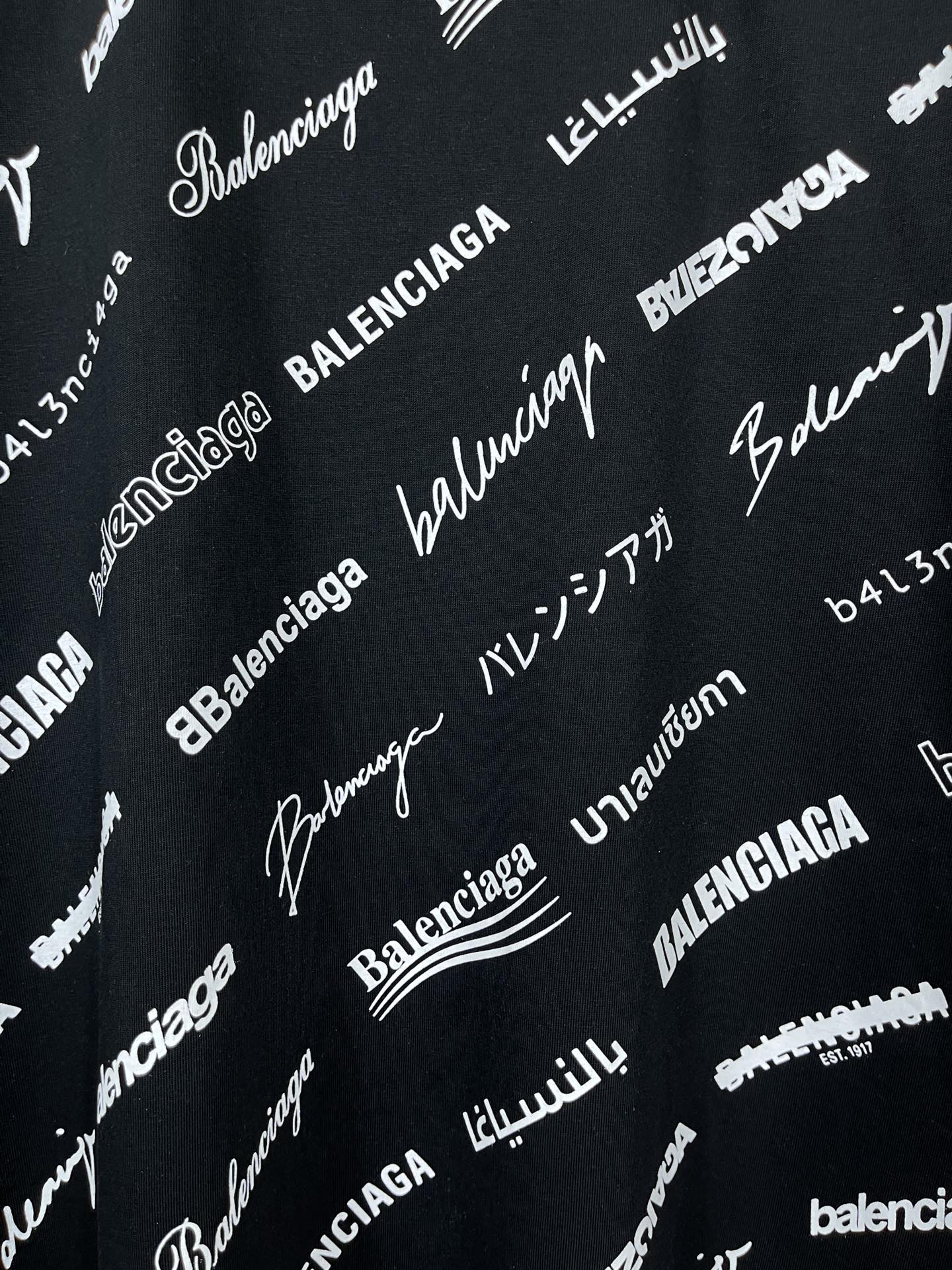 High Quality Women’s Clothes: BALENTCI*GA/Paris 2023 Collection, Classic LOGO T-shirts, Premium Fabric. - 图片 5