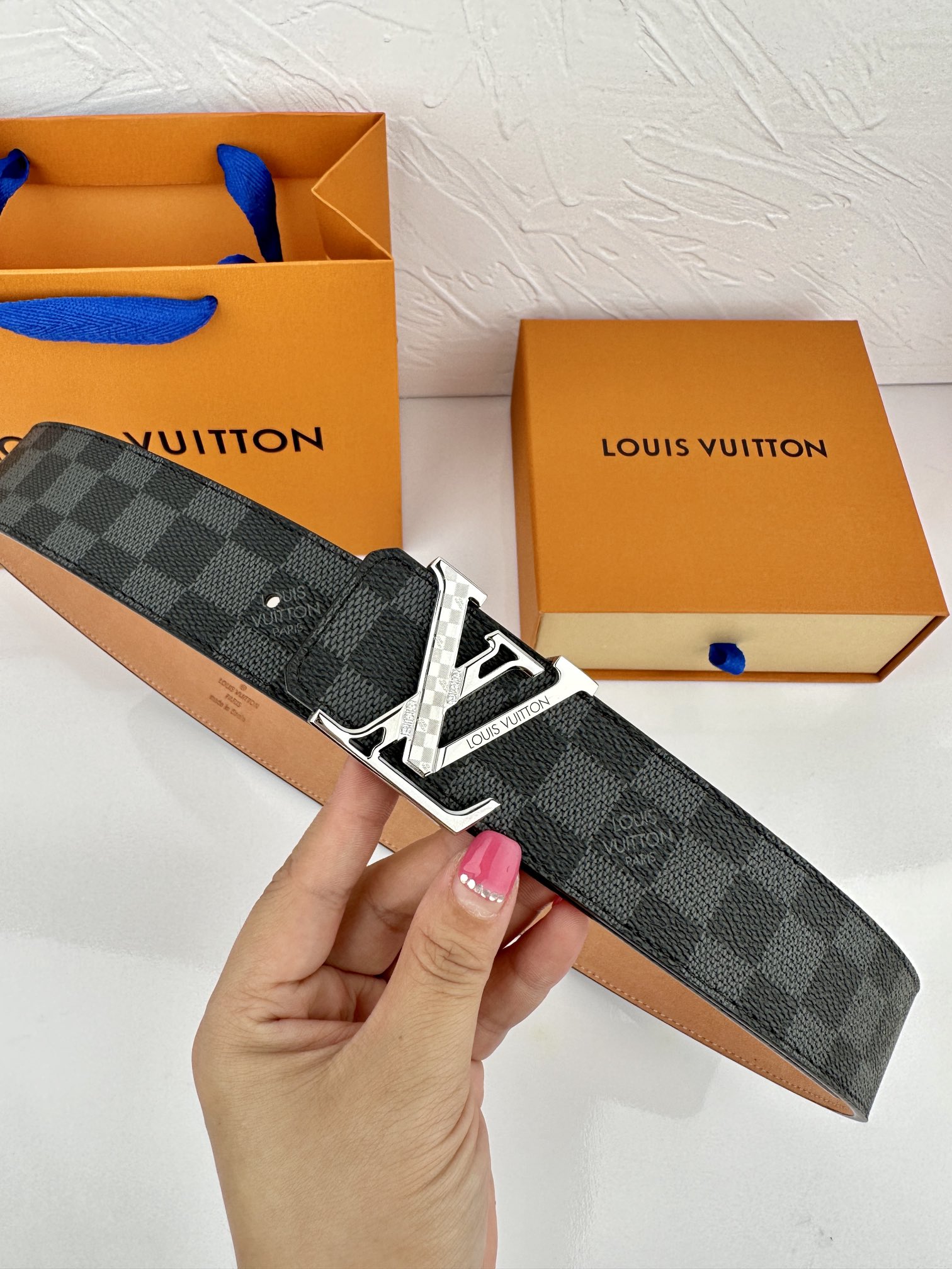 LV代工厂货品4.0宽度可验货正品一