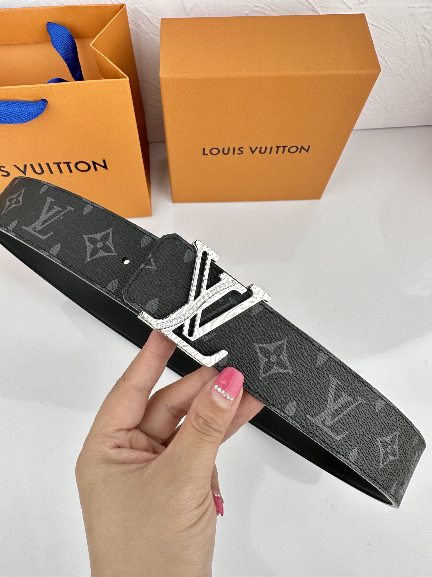 LV代工厂货品4.0宽度可验货正品一