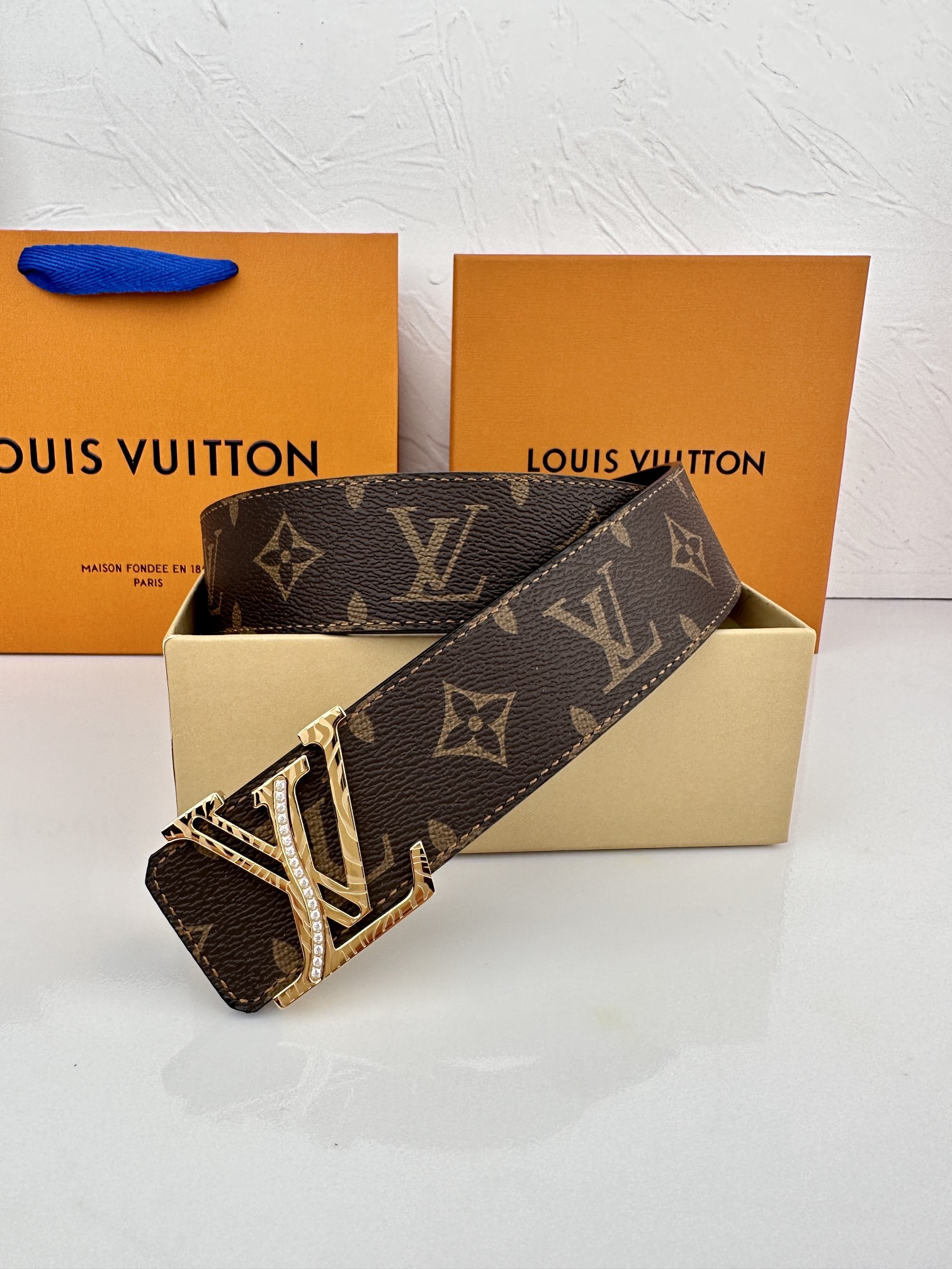 LV代工厂货品4.0宽度可验货正品一