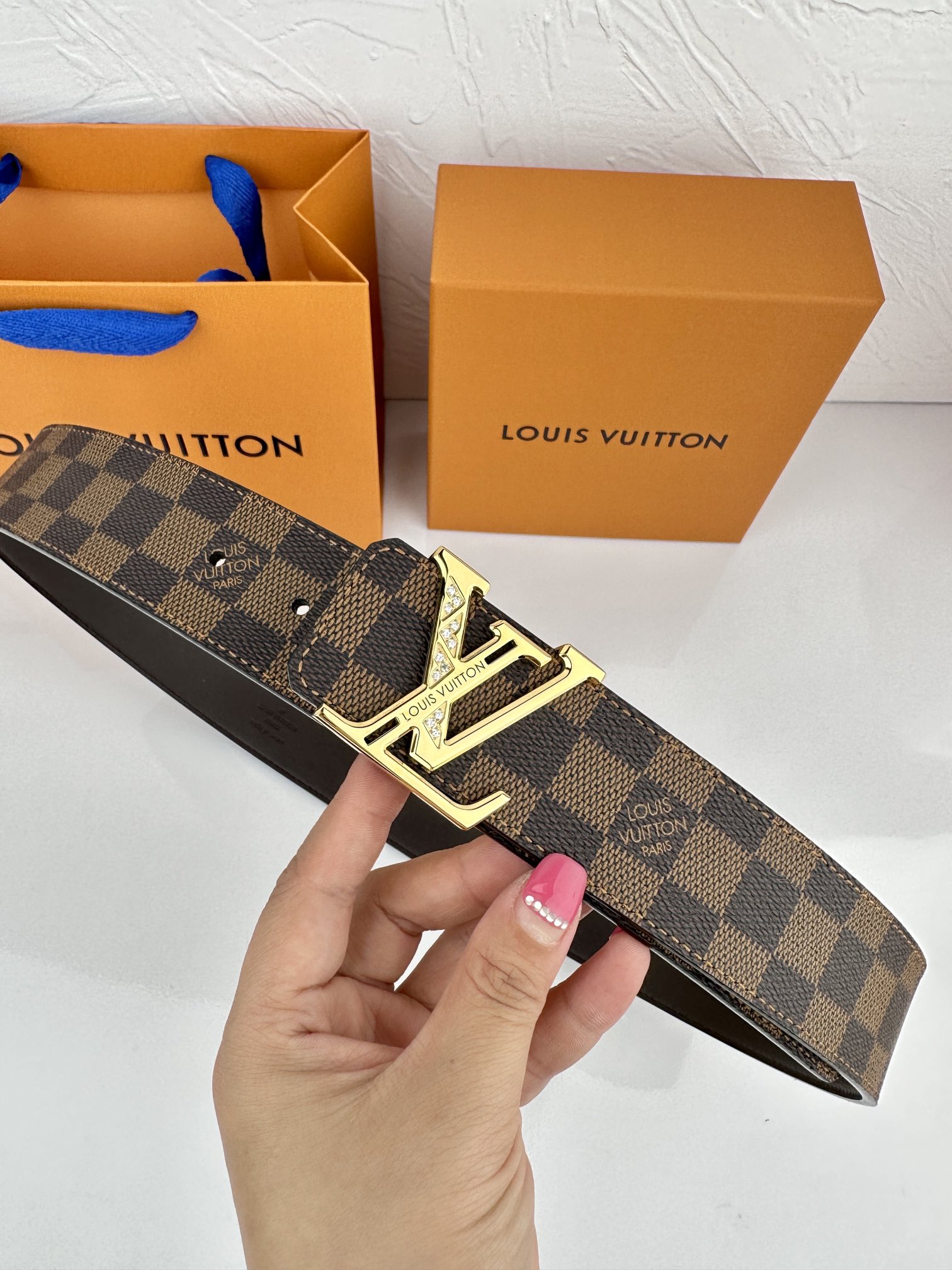 LV代工厂货品4.0宽度可验货正品一