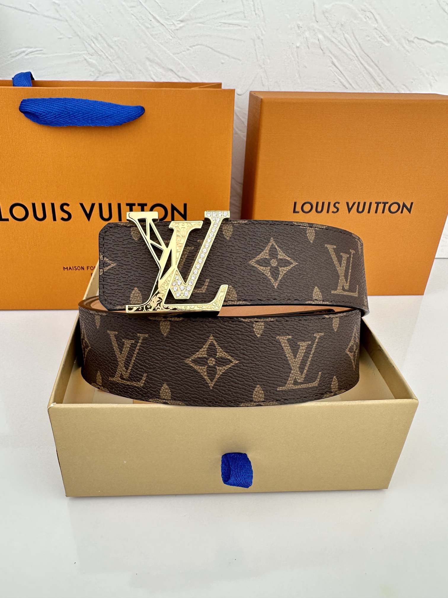 LV代工厂货品4.0宽度可验货正品一