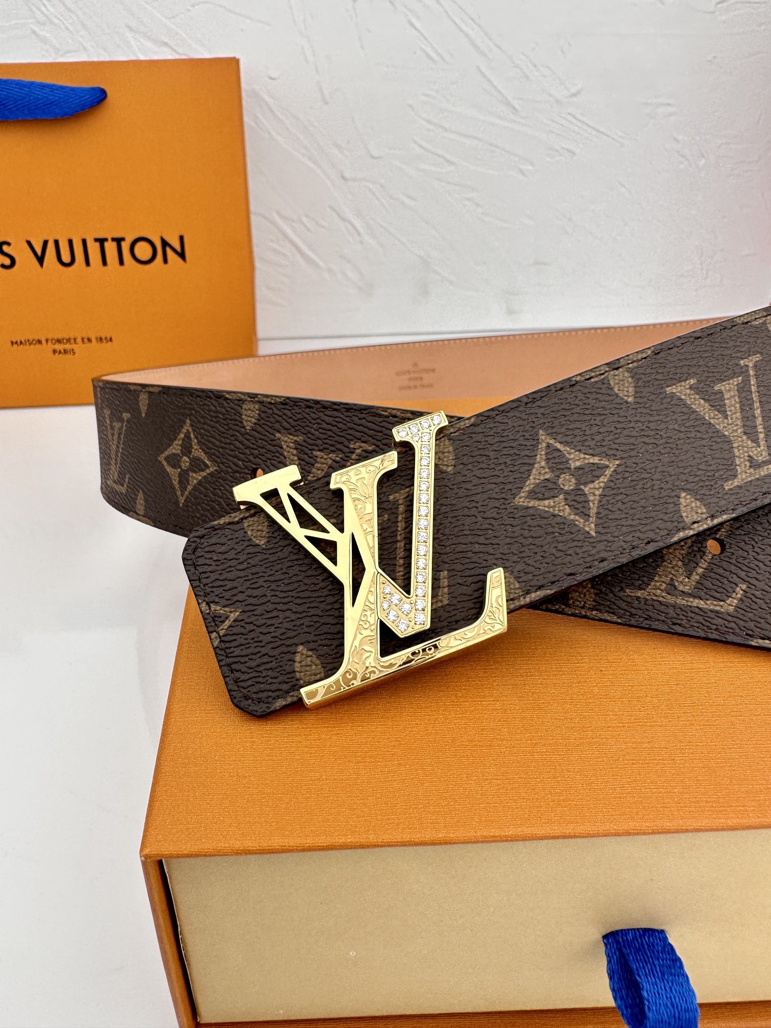 LV代工厂货品4.0宽度可验货正品一