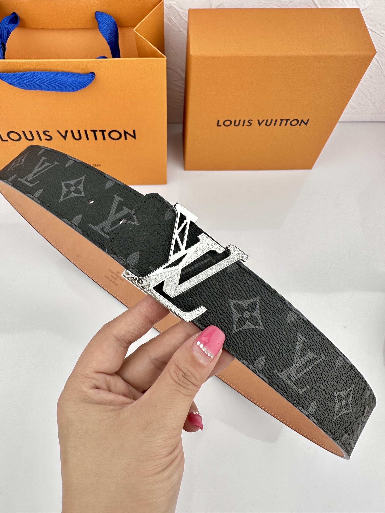 LV代工厂货品4.0宽度可验货正品一