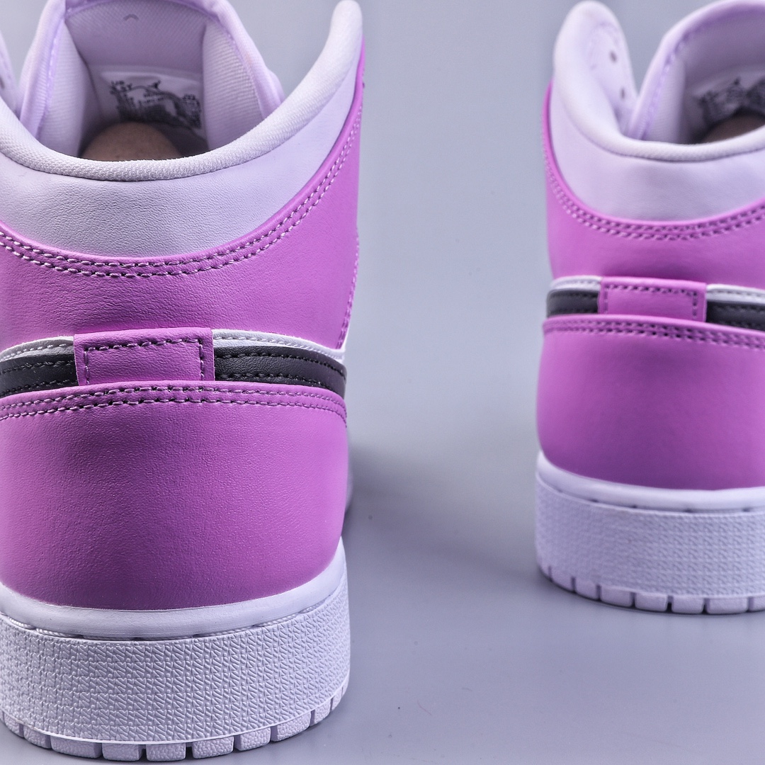 DT版Air Jordan 1 Mid白粉紫DQ8423-501