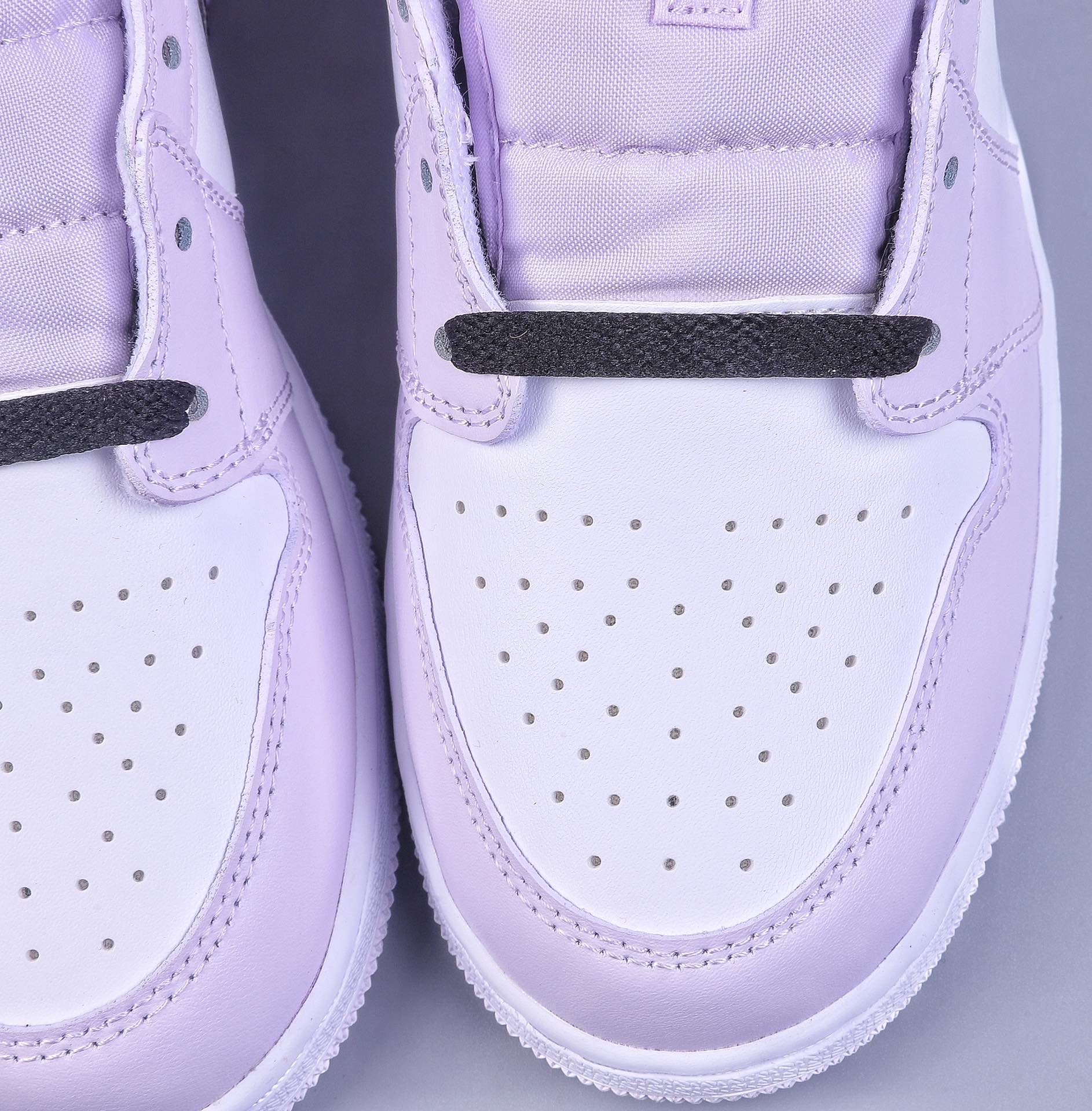 DT版Air Jordan 1 Mid白粉紫DQ8423-501