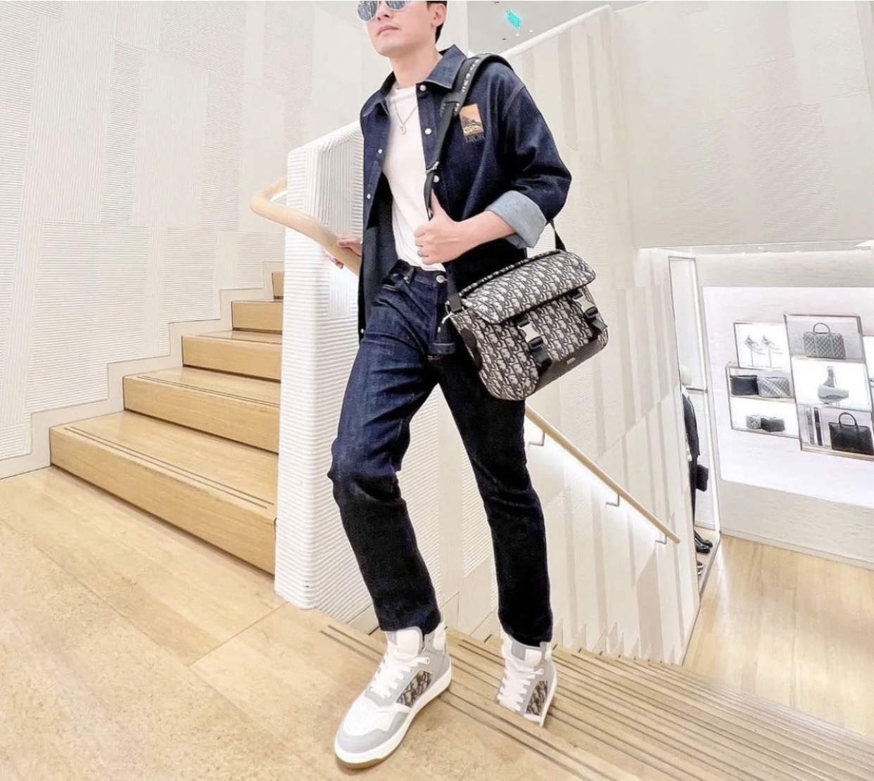 Luxury mens bags best sale