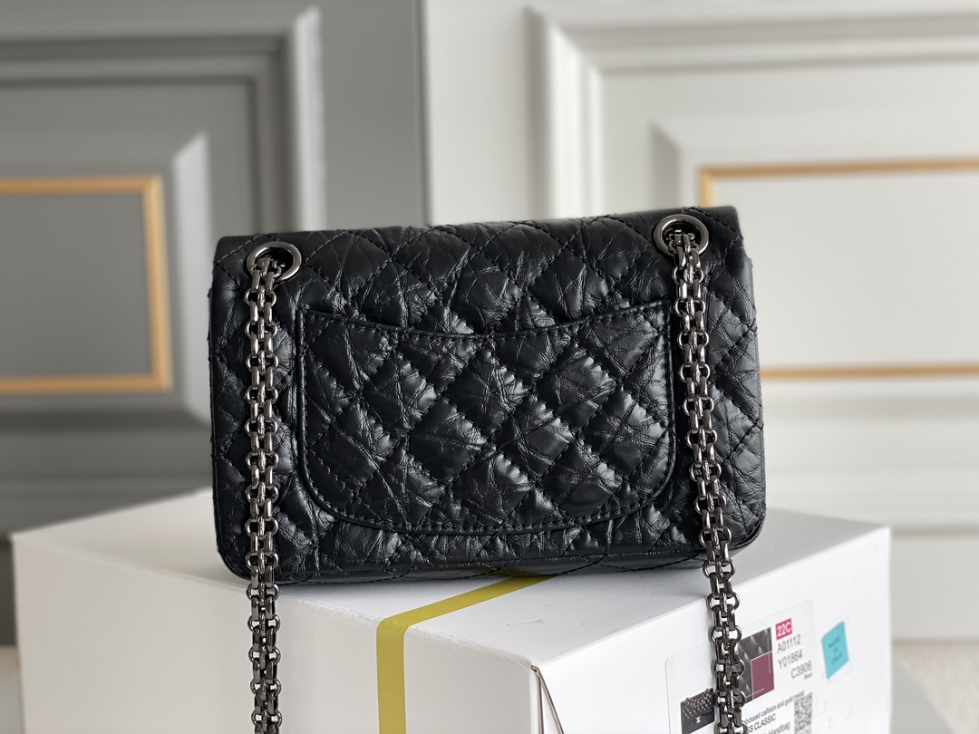 🌼现货 芯片▪️白金版 正品级 包装如图全新到货‼️ 𝟐.𝟓𝟓 𝑠𝑜 𝑏𝑙𝑎𝑐𝑘复刻系列 全黑色 小号（