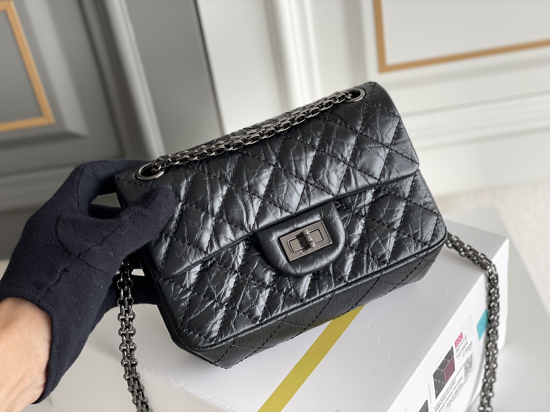 🌼现货 芯片▪️白金版 正品级 包装如图全新到货‼️ 𝟐.𝟓𝟓 𝑠𝑜 𝑏𝑙𝑎𝑐𝑘复刻系列 全黑色 小号（