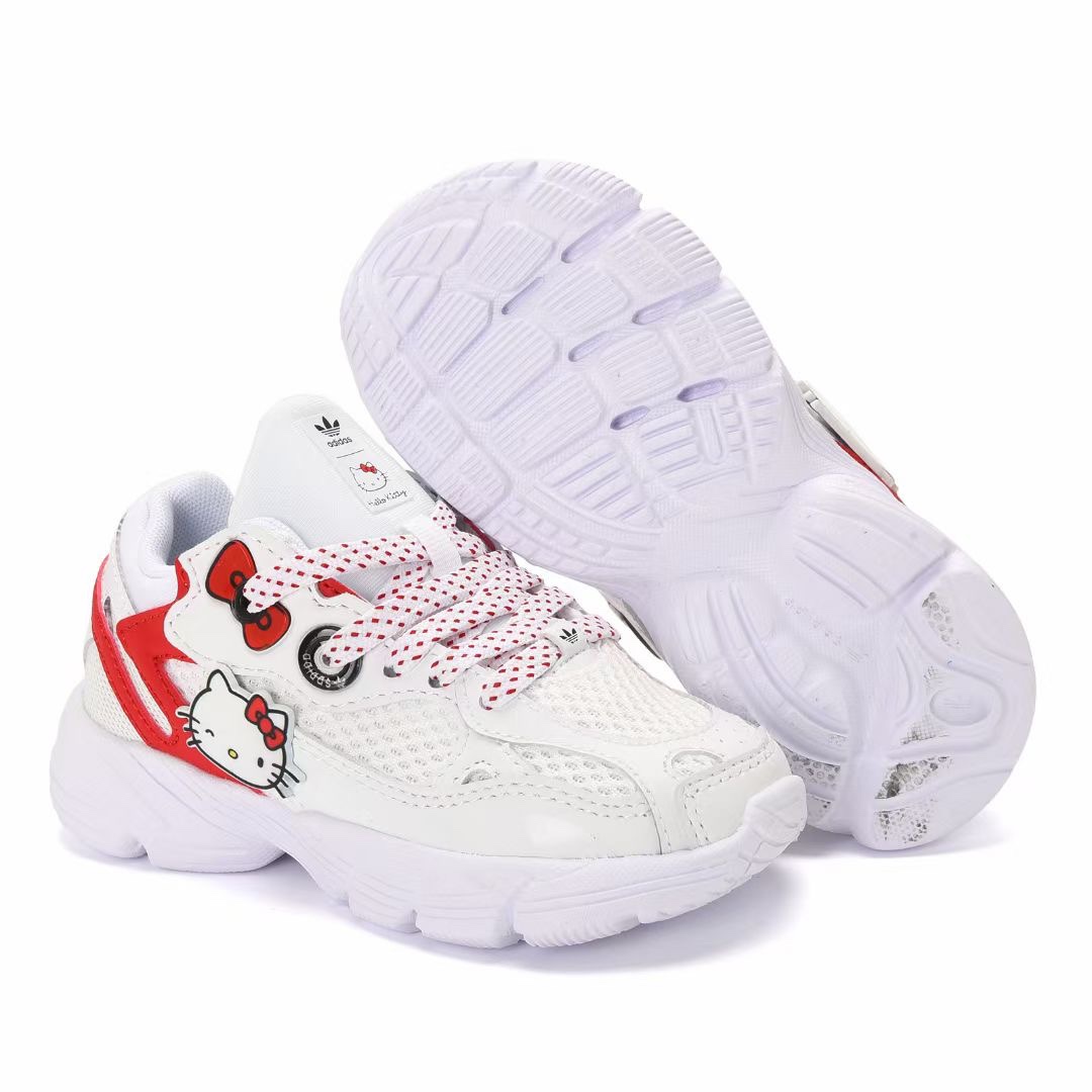 图片[8]-福利特Adidas 三叶草2023儿童运动鞋经典实拍👏三叶草经典儿童跑鞋 尺码：26-37-选品中心