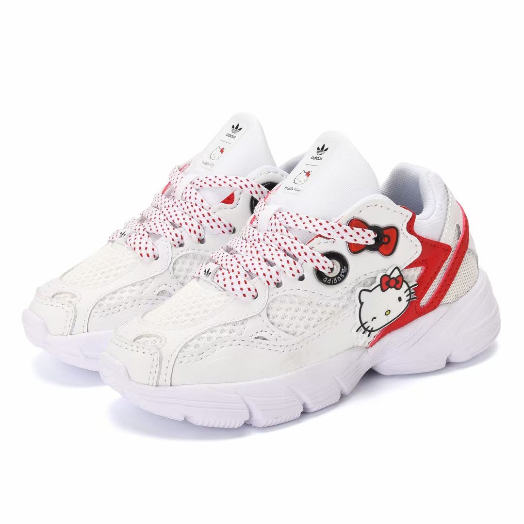 图片[6]-福利特Adidas 三叶草2023儿童运动鞋经典实拍👏三叶草经典儿童跑鞋 尺码：26-37-选品中心