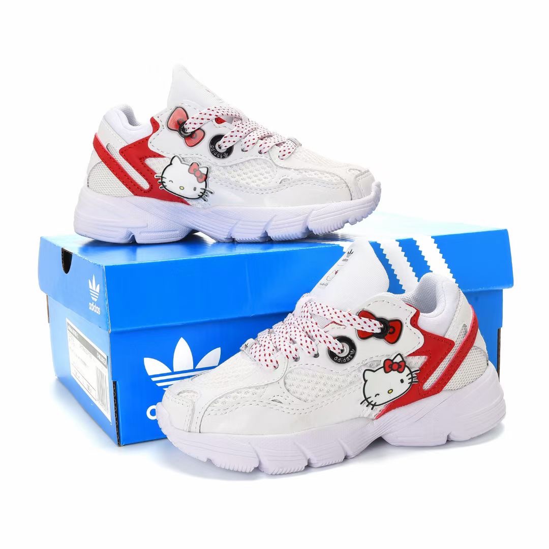 图片[9]-福利特Adidas 三叶草2023儿童运动鞋经典实拍👏三叶草经典儿童跑鞋 尺码：26-37-选品中心