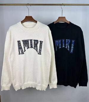Amiri Clothing Sweatshirts Black White