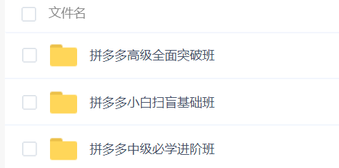 068.星雪拼多多高级班