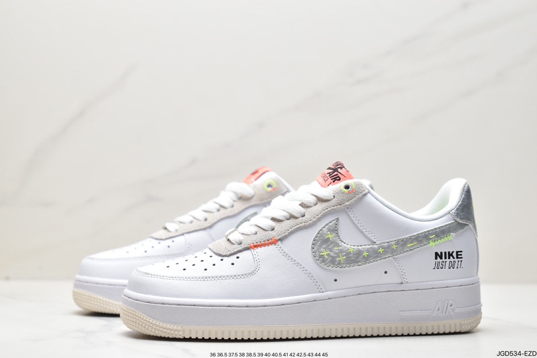 180 Air Force 1 '07 Low Just Do It 联名 FB1853-111