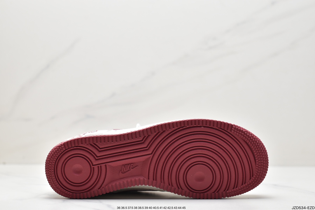 140 耐克Nike Air Force 1 Low 07 LX ”Valentine's Day” 空军兔年限定FD4616-161