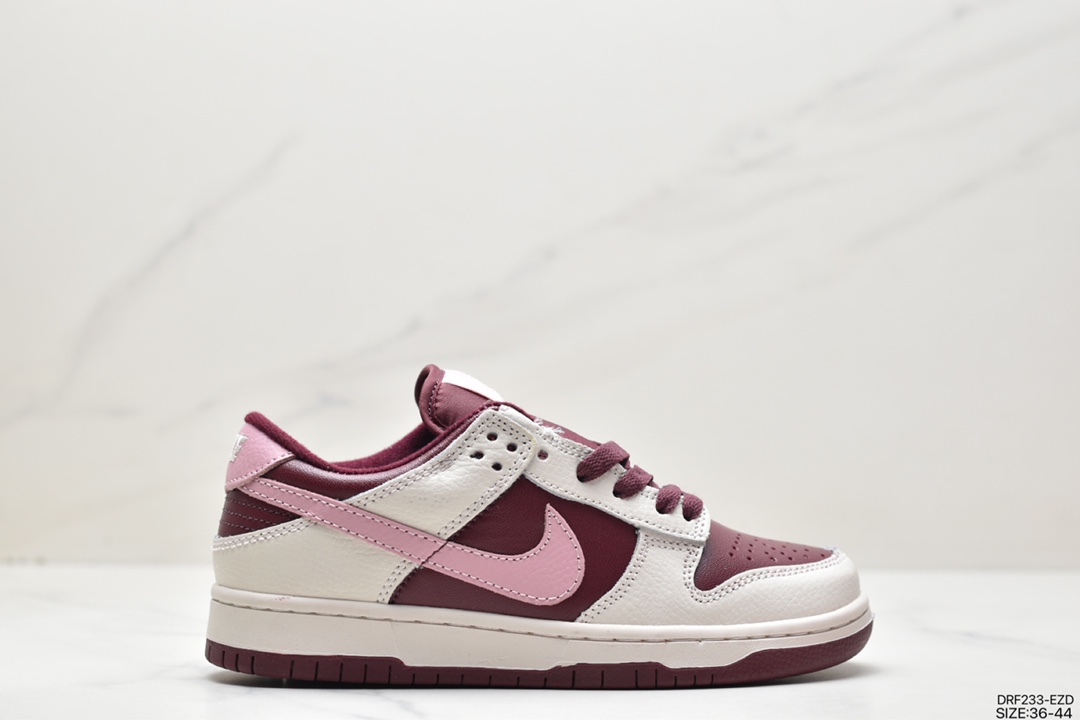 115 耐克Nike SB Dunk Low”Valentine’s Day”扣篮系列低帮休闲运动滑板板鞋DR9705-100
