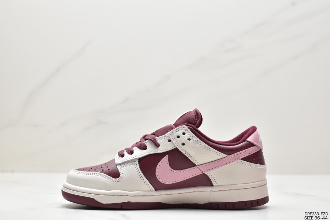 115 耐克Nike SB Dunk Low”Valentine’s Day”扣篮系列低帮休闲运动滑板板鞋DR9705-100
