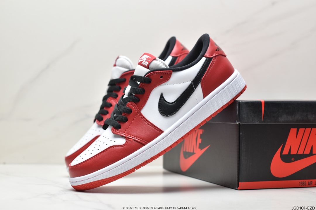 180 耐克Nike Air Jordan 1 Low OG SP”Black/Red”AJ1乔丹一代经典低帮篮球鞋CZ0790-601