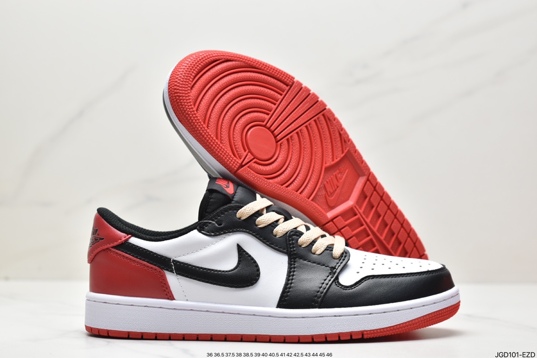 180 耐克Nike Air Jordan 1 Low OG SP”Black/Red”AJ1乔丹一代经典低帮篮球鞋CZ0790-601