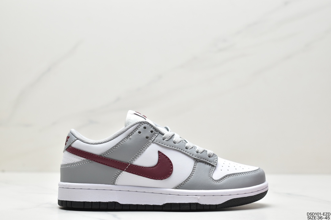 100 NIKE DUNK SB LOW 灰红配色 Dunk SB DD1503-122