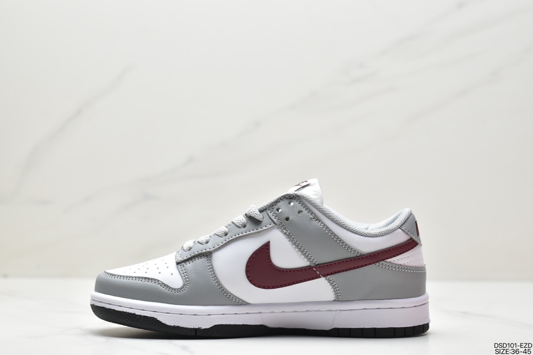 100 NIKE DUNK SB LOW 灰红配色 Dunk SB DD1503-122