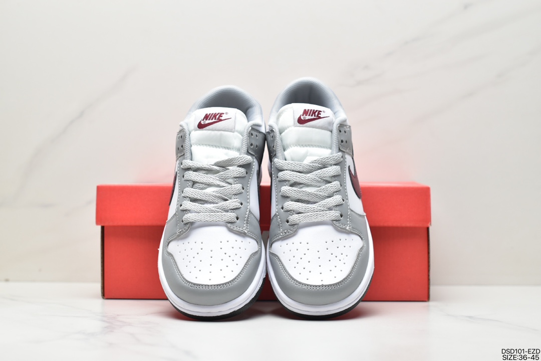 100 NIKE DUNK SB LOW 灰红配色 Dunk SB DD1503-122